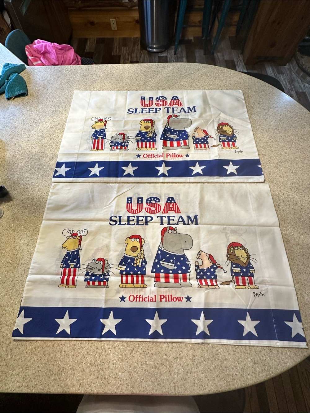 USA Sleep Team Official Pillowcase Set - Patriotic Red, White & Blue